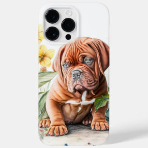 CUTE WATERVERF DOGUE DE BORDEAUX PUPPY DOG Case-Mate iPhone 14 PRO MAX HOESJE