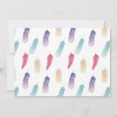 Cute Waterverf Drocatcher Birthday Bedankkaart (Achterkant)