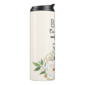 Cute Waterverf Flowers Best Teacher Ever Thermosbeker (Gedraaid links)