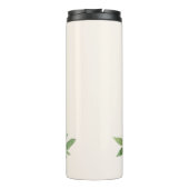 Cute Waterverf Flowers Best Teacher Ever Thermosbeker (Achterkant)