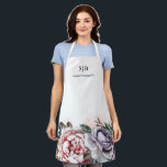 Cute Waterverf Flowers Cook Chef Baker Schort<br><div class="desc">Cute Waterverf Flowers Cook Chef Baker Apron</div>