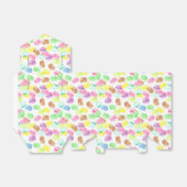 Cute Waterverf Frans Macaroon Patroon Bedankdoosjes (Uitgevouwen)