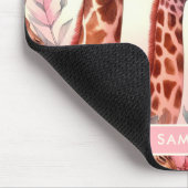 Cute Waterverf Giraffe Muismat (Hoek)