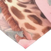Cute Waterverf Giraffe Tafelkleed (Gekanteld)