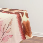 Cute Waterverf Giraffe Tafelkleed (Voorbeeld)