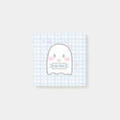 Cute Waterverf Girly Ghost Name Notes (Voorkant)