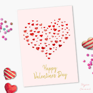Cute Waterverf Hartelijk gefeliciteerd met Fijne V Feestdagen Kaart