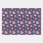 Cute Waterverf Heart Love Pattern Valentijnsdag Inpakpapier Vel (Voorkant 3)