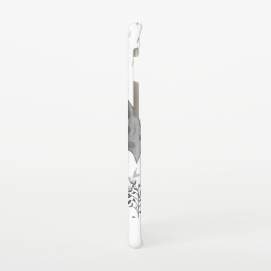 Cute Waterverf Hedegel Rainy Day Whimsical Samsung Galaxy Hoesje (Linkerkant)