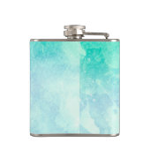 Cute Waterverf Heupfles (Achterkant)