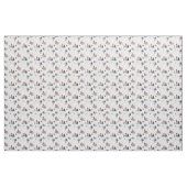 Cute Waterverf Kerstfeestdag Penguin Pattern Stof (Yard (91,4 cm))