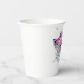 Cute Waterverf Kitten Papieren Bekers (Voorkant)