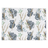 Cute Waterverf Koala Family Groot Cadeauzakje (Achterkant)