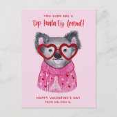 Cute Waterverf Koala Kinder Briefkaart Grootte Val (Voorkant)