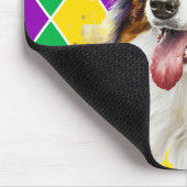 CUTE WATERVERF MARDI GRAS COLLIE DOG MUISMAT (Hoek)