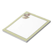 Cute Waterverf Marmot Animal Notitieblok (Linkerzijde)