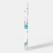 Cute Waterverf Mermaid Monogrammed Case-Mate iPhone Case (Achterkant / Rechts)