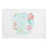 Cute Waterverf Mermaids, Unicorn, Fairies Kussensloop (Voorkant)