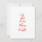 Cute Waterverf Merry Kerstbird Snow Stars Feestdagenkaart (Achterkant)