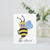 Cute Waterverf met Happy Smile Briefkaart (Staand voorkant)