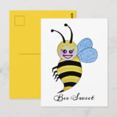 Cute Waterverf met Happy Smile Briefkaart (Voorkant / Achterkant)