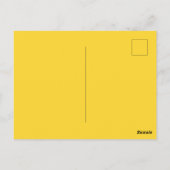 Cute Waterverf met Happy Smile Briefkaart (Achterkant)