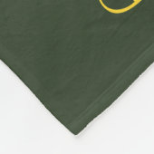 Cute Waterverf met Happy Smile Fleece Deken (Hoek)