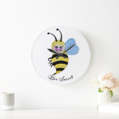 Cute Waterverf met Happy Smile Grote Klok (Huis)