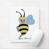 Cute Waterverf met Happy Smile Muismat (Met muis)