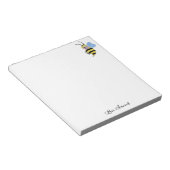 Cute Waterverf met Happy Smile Notitieblok (Schuin)