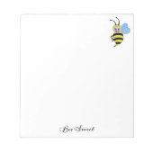 Cute Waterverf met Happy Smile Notitieblok (Voorkant)