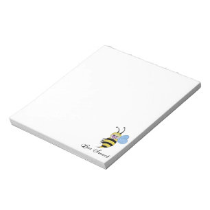 Cute Waterverf met Happy Smile Notitieblok