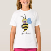 Cute Waterverf met Happy Smile T-shirt (Voorkant)