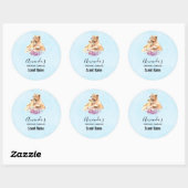 Cute Waterverf Moeder Lons en Keukenkaars Ronde Sticker (Vel)