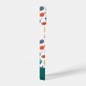 Cute Waterverf Ocean Animals Patroon iPhone Hoesje (Rechterkant)