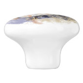 Cute Waterverf Owl Bird Natuur art Keramische Knop (Zijkant)