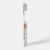 Cute Waterverf Owl Bird Willife Art iPhone Hoesje (Linkerkant)