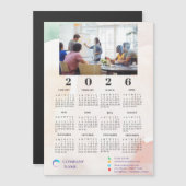 Cute Waterverf Photo Company Logo 2022 Calendar (Voorkant / Achterkant)