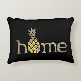 Cute Waterverf Pineappel Accent Kussen