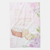 Cute Waterverf Plain Cake Recipe Theedoek (Verticaal)