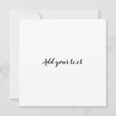 Cute Waterverf Pomeranian be strong calligrafie Kaart (Achterkant)