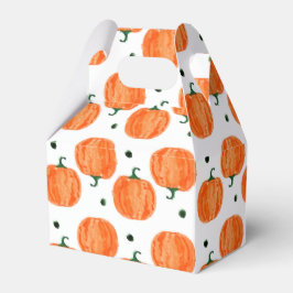 Cute Waterverf Pumpkin Favor Box Bedankdoosjes