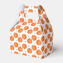 Cute Waterverf Pumpkin Favor Box Bedankdoosjes