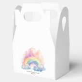 Cute Waterverf Rainbow Bedankdoosjes (Geopend)