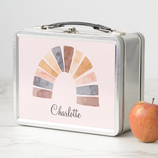 Cute Waterverf Rainbow Gepersonaliseerd Kind (In situ)