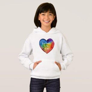 Cute Waterverf Rainbow Heart