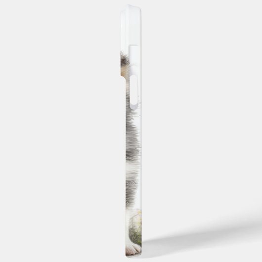 CUTE WATERVERF SIBERIAN HUSKY PUPPY DOG Case-Mate iPhone CASE (Achterkant / Links)