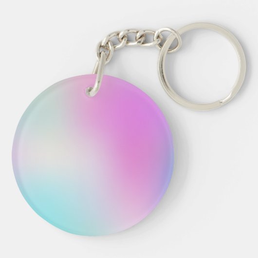 Cute Waterverf Sleutelhanger (Achterkant)