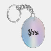 Cute Waterverf Sleutelhanger (Voorkant Links)