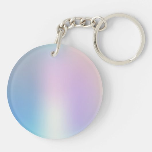 Cute Waterverf Sleutelhanger (Achterkant)